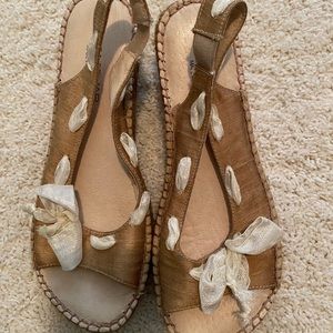 Eric Michael Size 6 Slingback Sandals